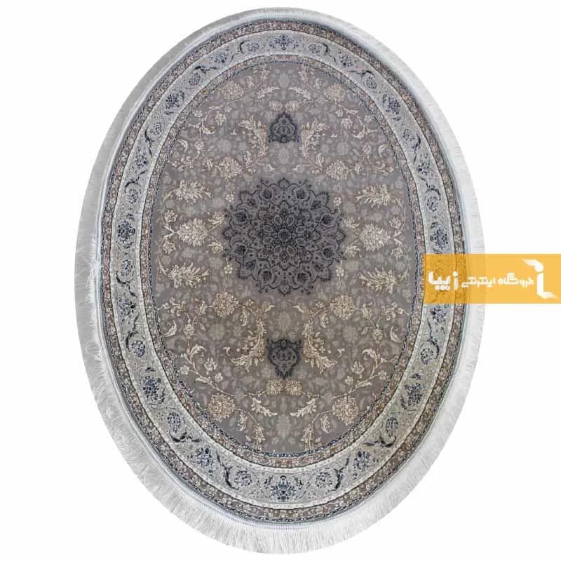 فرش بیضی فیلی طرح شاهسوند — تصویر ۵