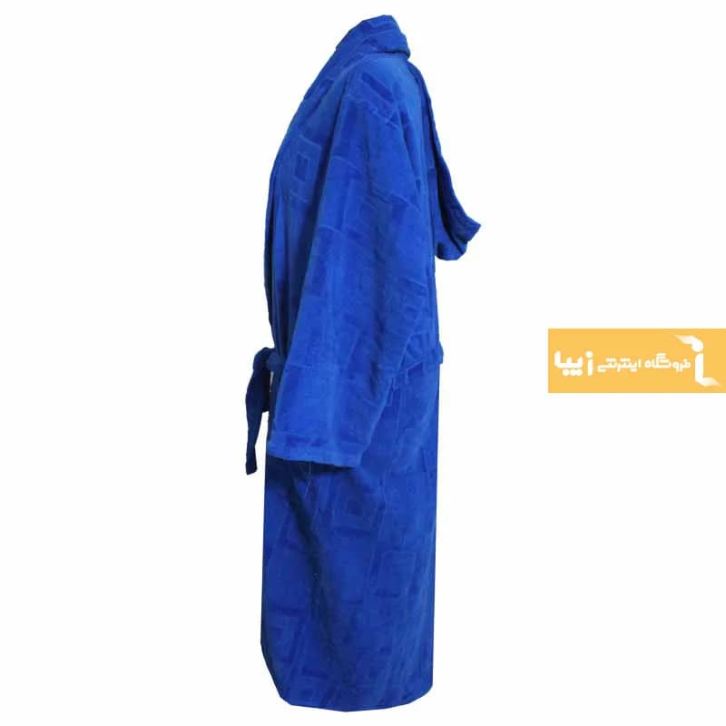 حوله تن پوش آبی کاربنی مدل کایرا — تصویر ۴