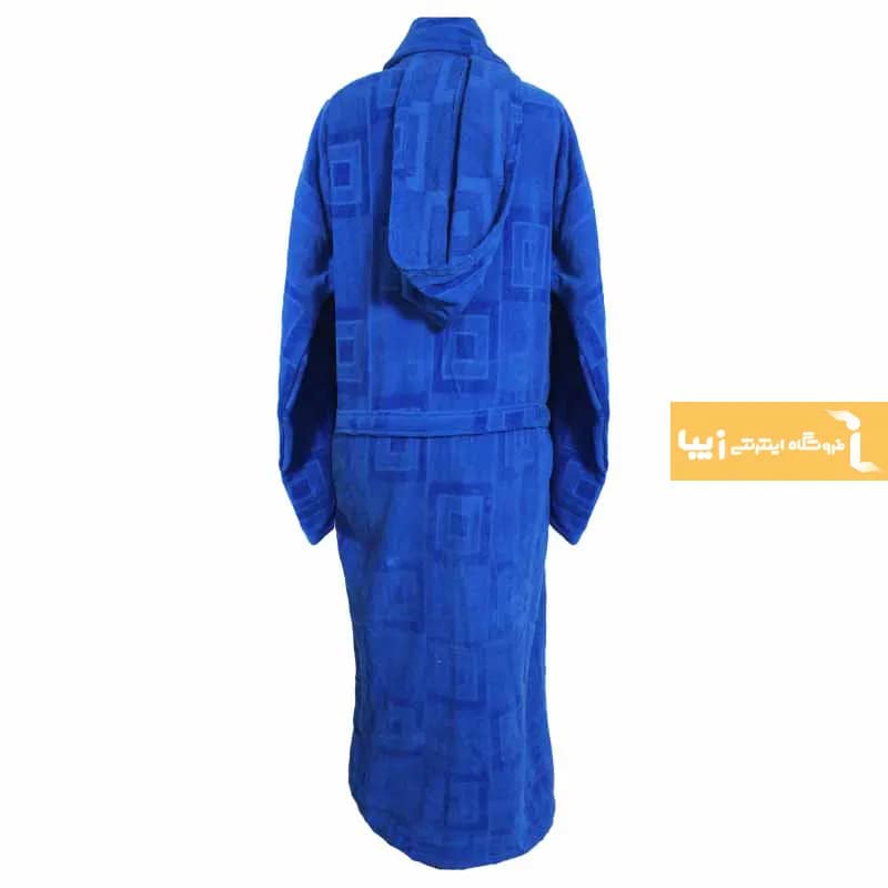 حوله تن پوش آبی کاربنی مدل کایرا — تصویر ۳
