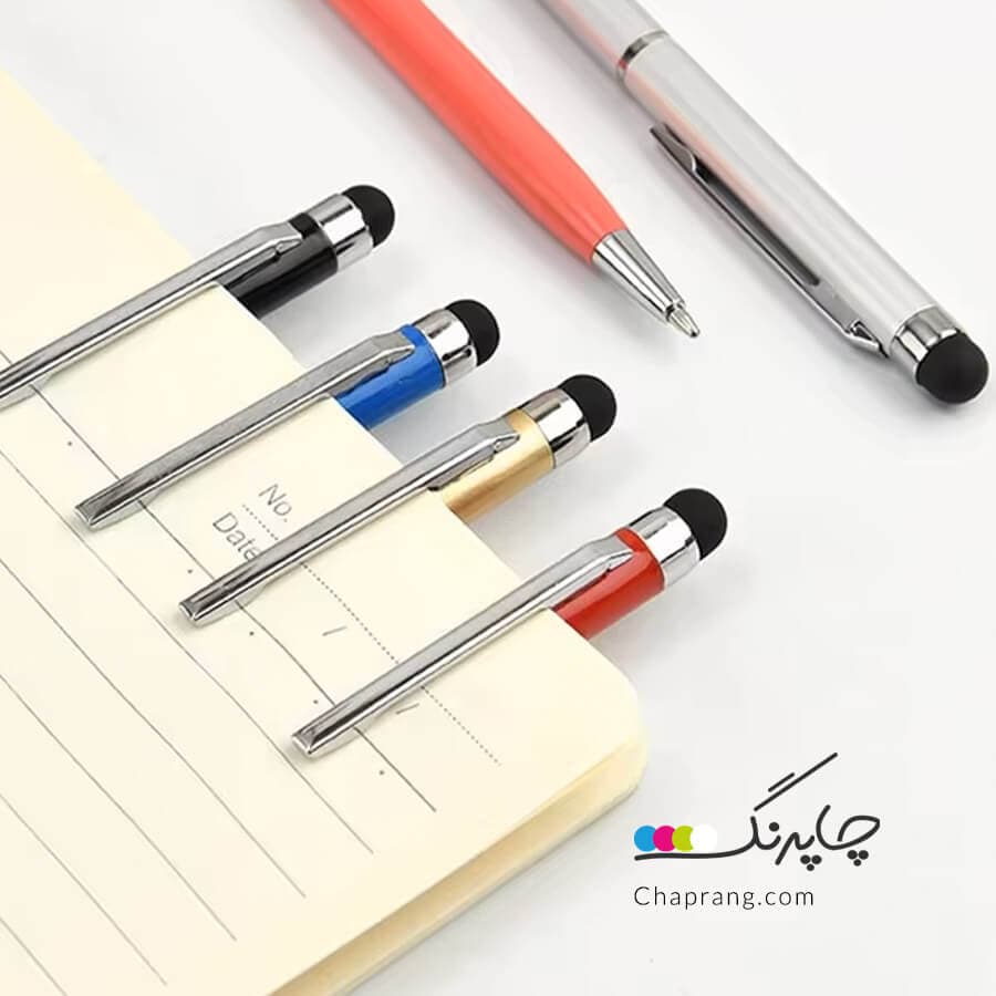 خودکار تبلیغاتی فلزی کد 433 دارای تاچ — تصویر ۷