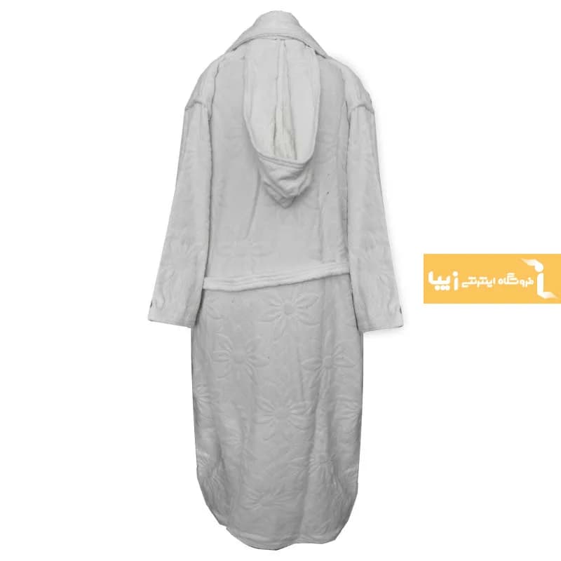 حوله تن پوش سفید مدل سرانزا — تصویر ۳