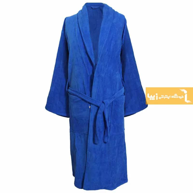 حوله تن پوش آبی کاربنی مدل دنیز