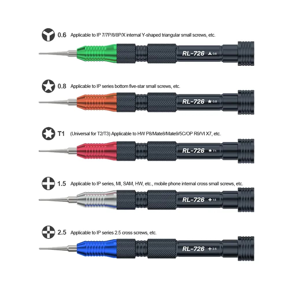 ست پیچ گوشتی 3D ریلایف Relife RL-726A
