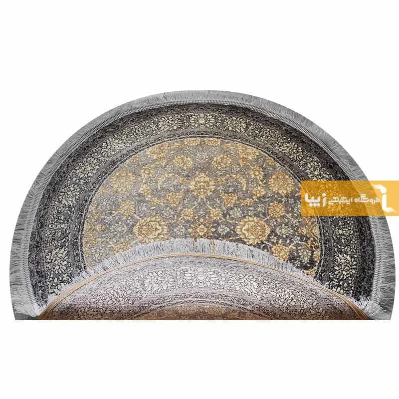 فرش گرد فیلی طرح افشان — تصویر ۸