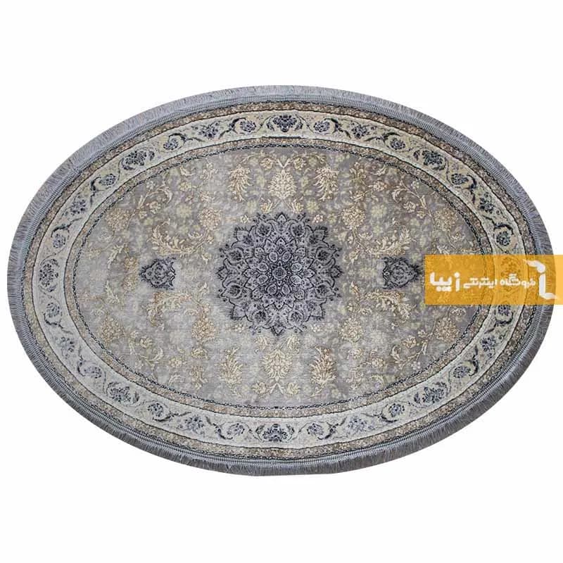 فرش بیضی فیلی طرح شاهکار