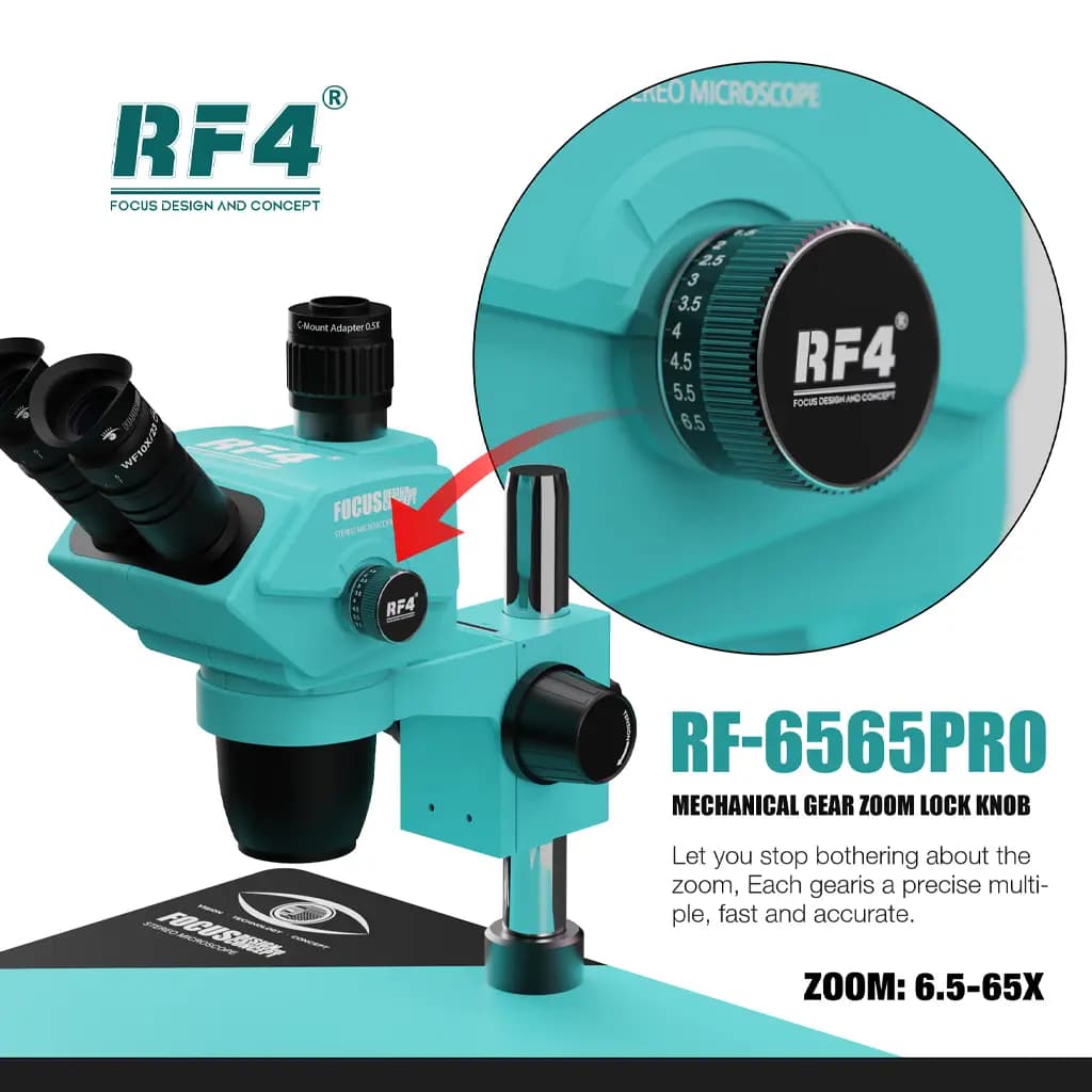 لوپ سه‌چشم RF4 RF-6565 Pro ورژن 2025 — تصویر ۴