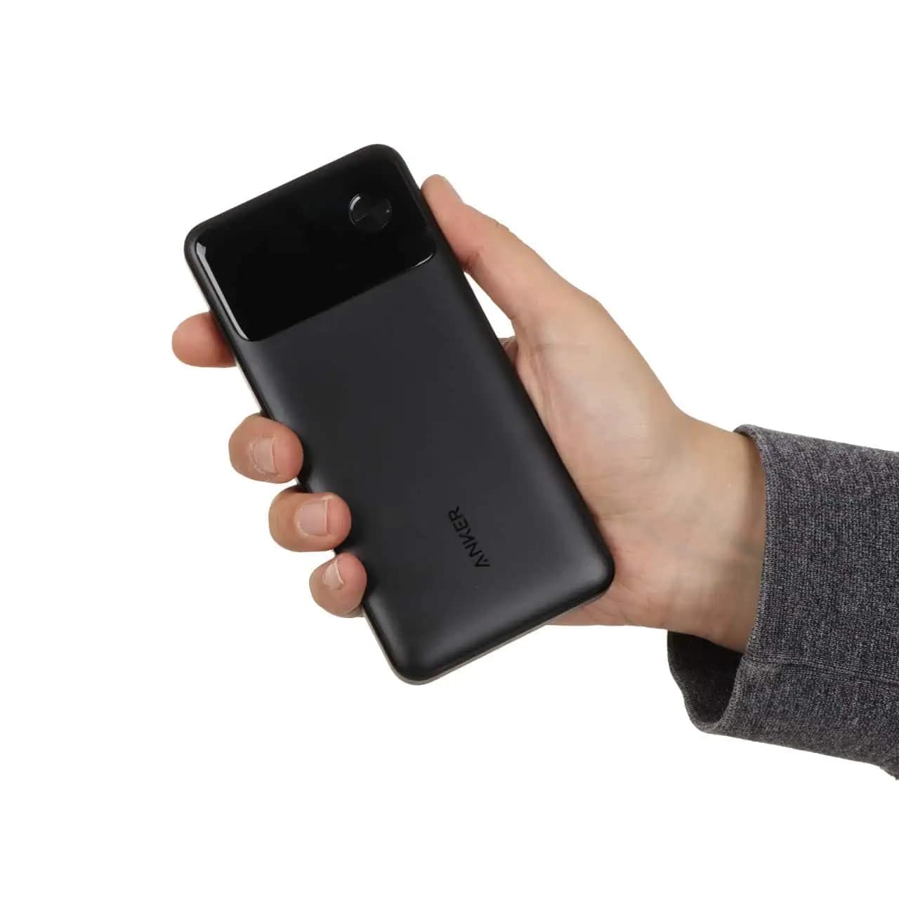 پاوربانک (فست شارژ) انکر 10000میلی آمپر مدل A1388H11 – مشکی — تصویر ۷