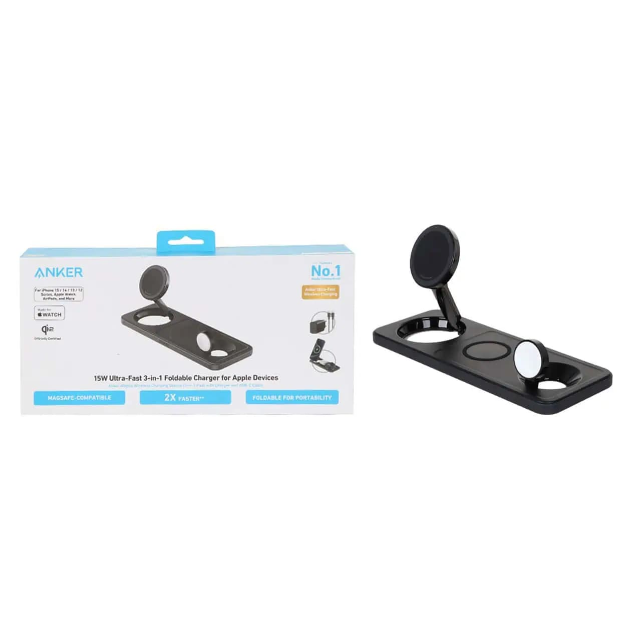 شارژر وایرلس انکر مدل B25M1311 – مشکی