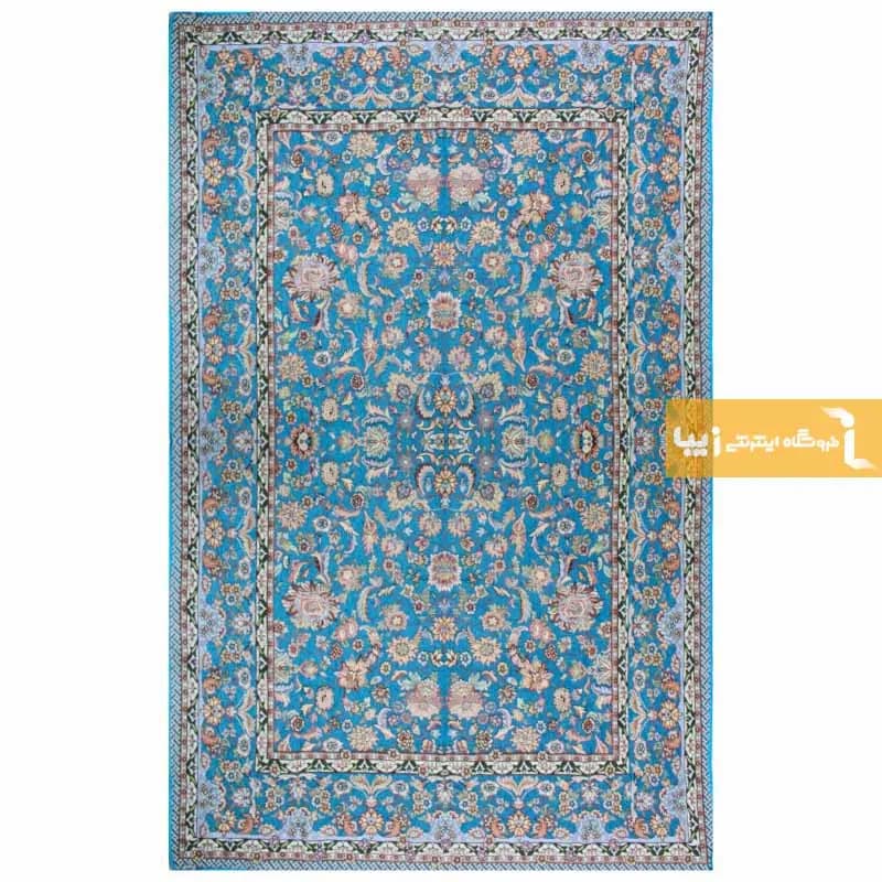 روفرشی مخمل زرکدار طرح افشان
