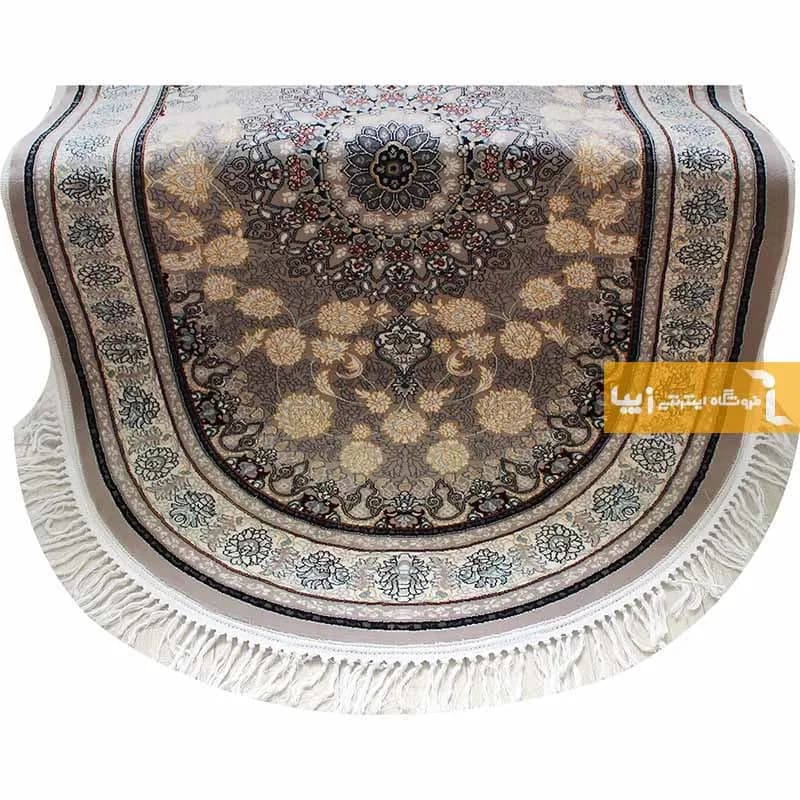 فرش بیضی فیلی طرح اصفهان — تصویر ۷