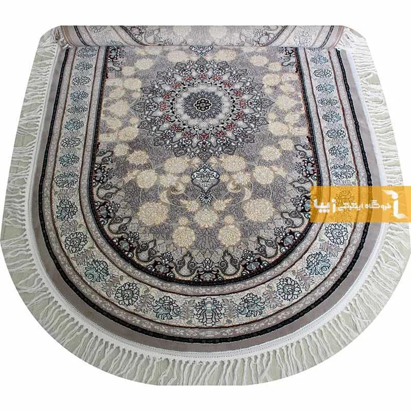 فرش بیضی فیلی طرح اصفهان — تصویر ۶