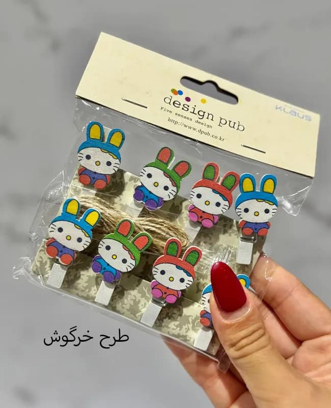گیره لباس وارداتی کد 7713 — تصویر ۵