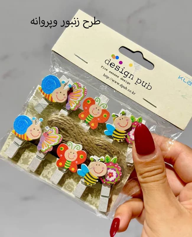 گیره لباس وارداتی کد 7813 — تصویر ۳