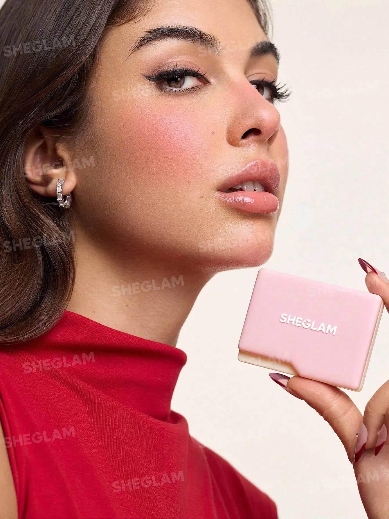 رژگونه شیگلم مدل Dream Touch رنگ Love Cake — تصویر ۳