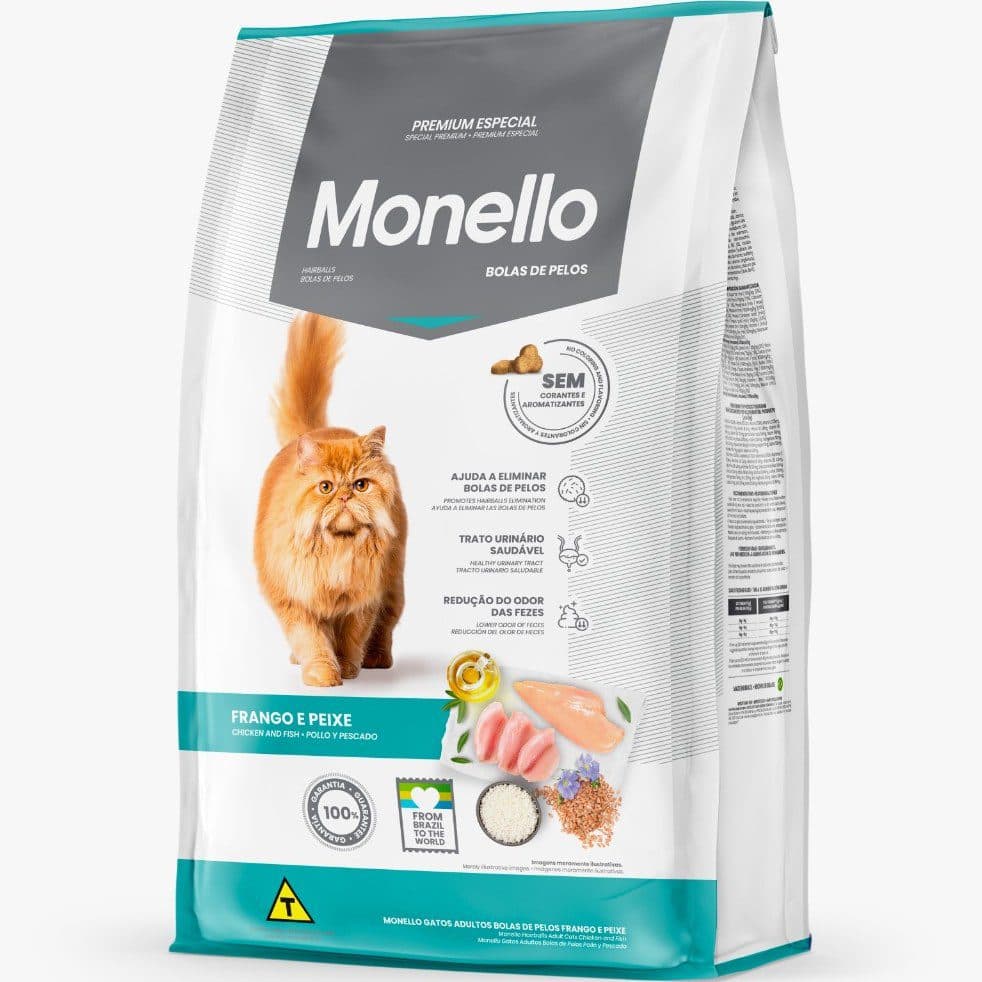 غذا خشک گربه هیربال یک کیلویی – hairballs monello