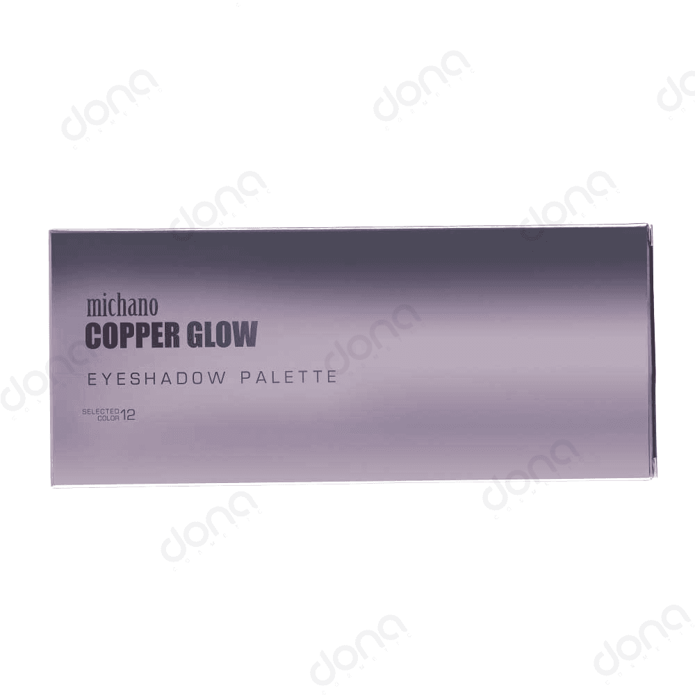 پالت سایه 12 رنگ میچانو مدل Copper Glow — تصویر ۵