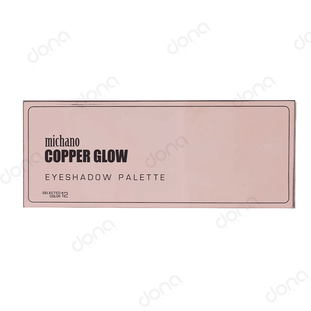 پالت سایه 12 رنگ میچانو مدل Copper Glow — تصویر ۳