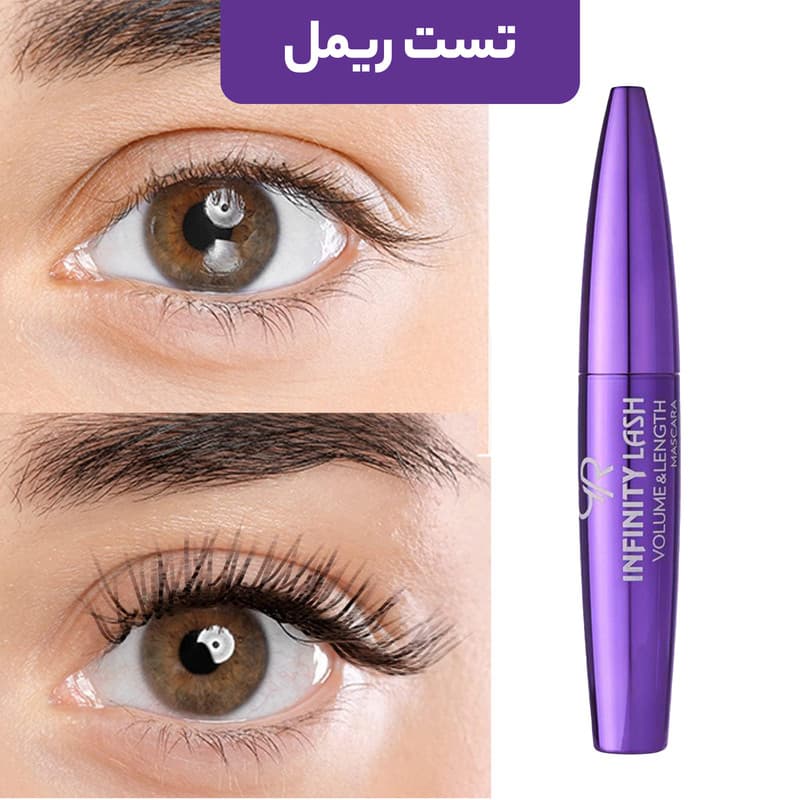 ریمل حجم دهنده گلدن رز infinity lash — تصویر ۲