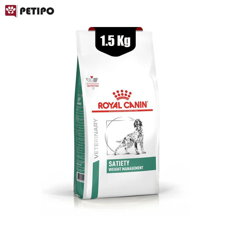 غذا خشک سگ ستیتی رویال کنین – satiety dog royal canin 1/5kg — تصویر ۳