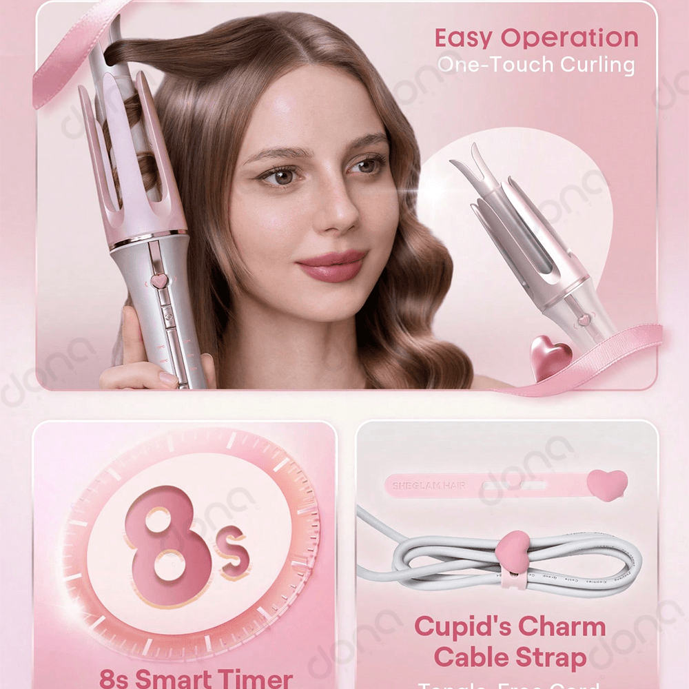 فر کننده مو Cupid’s Charm شیگلم سایز 19 — تصویر ۵