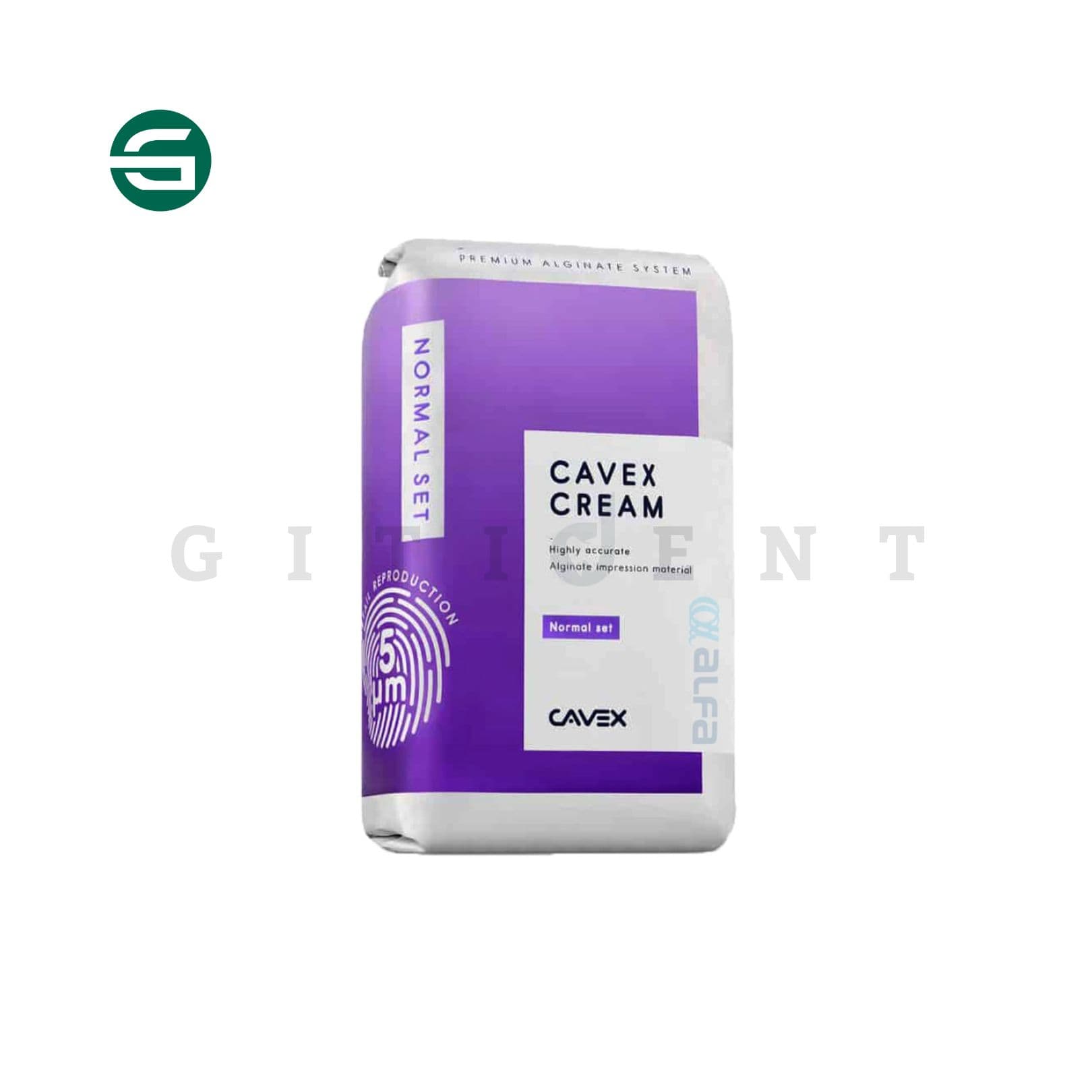 آلژینات قالبگیری دندانپزشکی کوکس Cream بسته ۵۰۰ گرمی