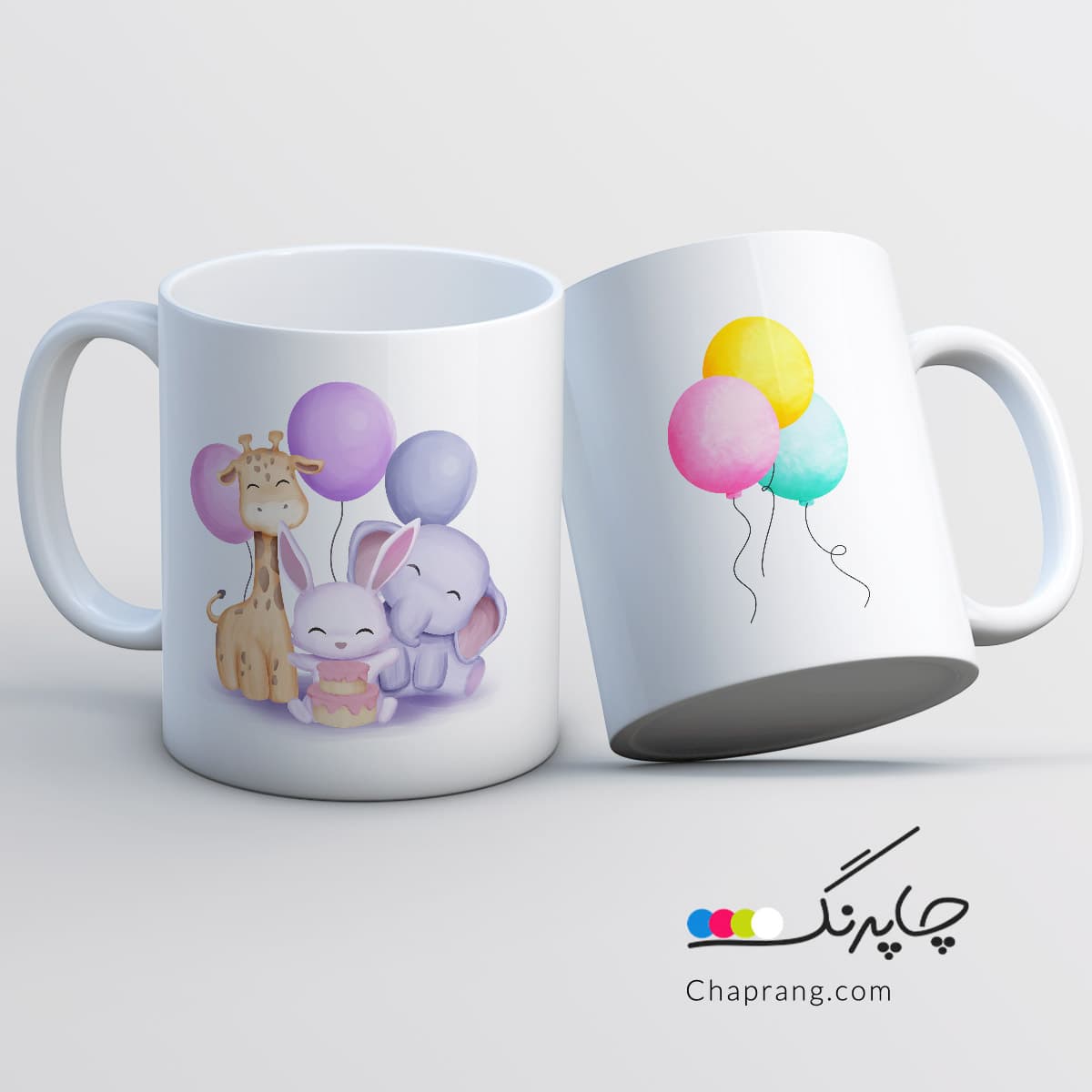 ماگ لیوان طرح تولد خرگوش کد 1028