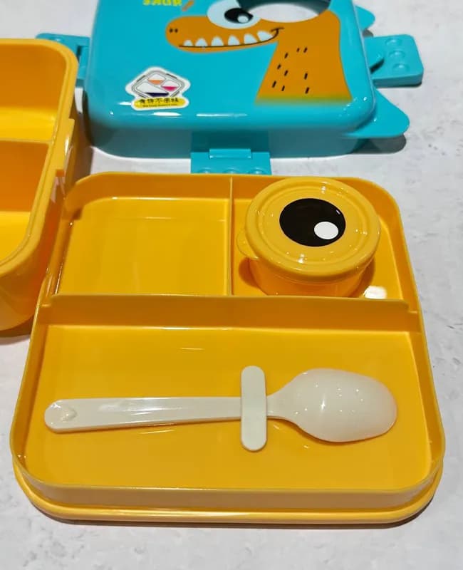 ظرف غذا کودک طرح دایناسور وارداتی کد 3813 vt — تصویر ۳