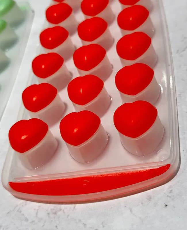 قالب یخ سیلیکونی طرح قلب وارداتی کد kit-1631 — تصویر ۴
