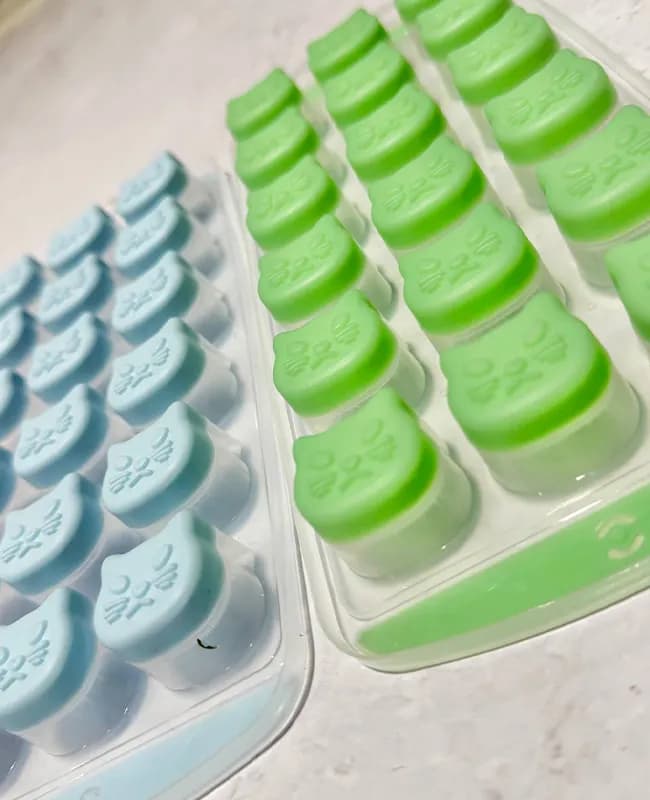 قالب یخ سیلیکونی طرح گربه وارداتی کد kit-1660 — تصویر ۳
