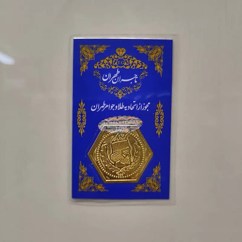 سکه پارسیان یک گرمی