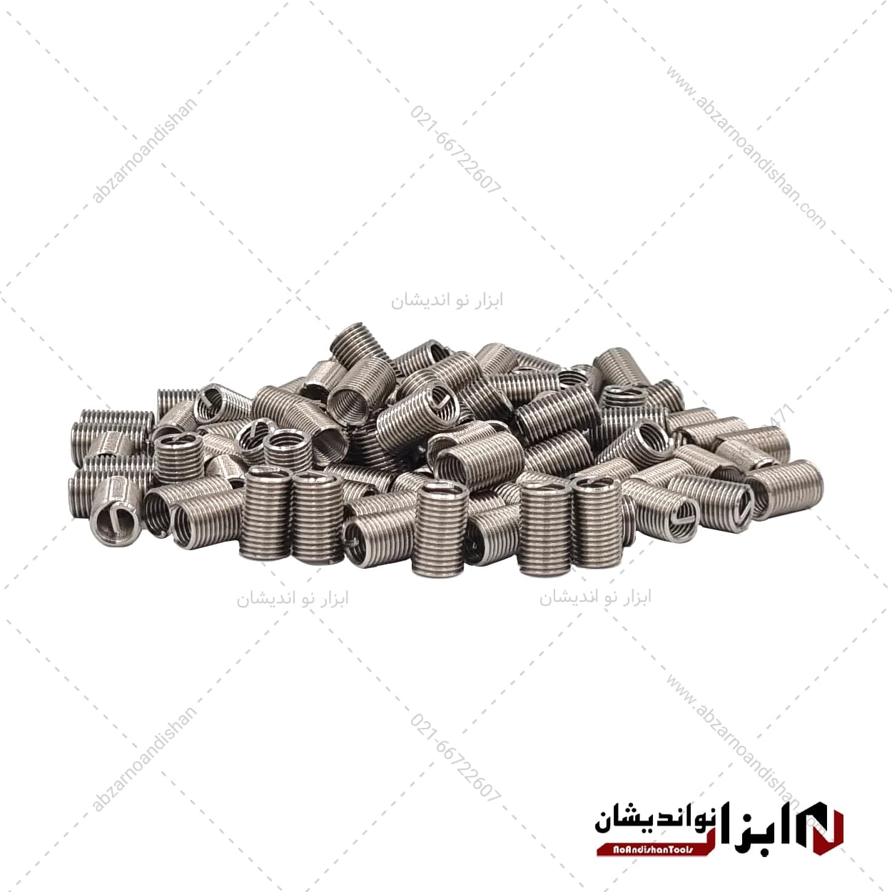 فنر هلی کویل استیل سایز EUROCOIL | M2x0.4×2.5D