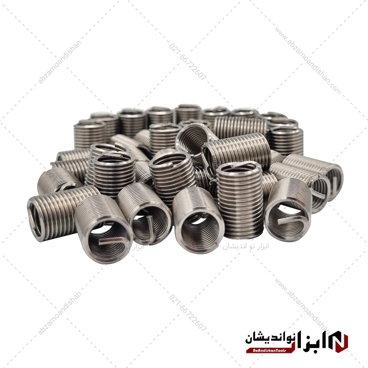 فنر هلی کویل استیل سایز EUROCOIL | M5x0.8×1.5D