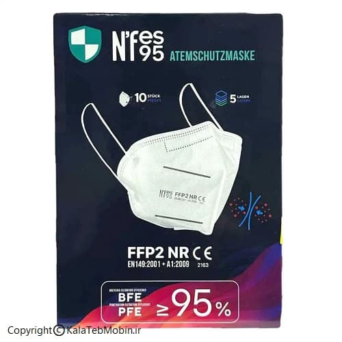 ماسک پنج لایه N95 بدون سوپاپ — تصویر ۲