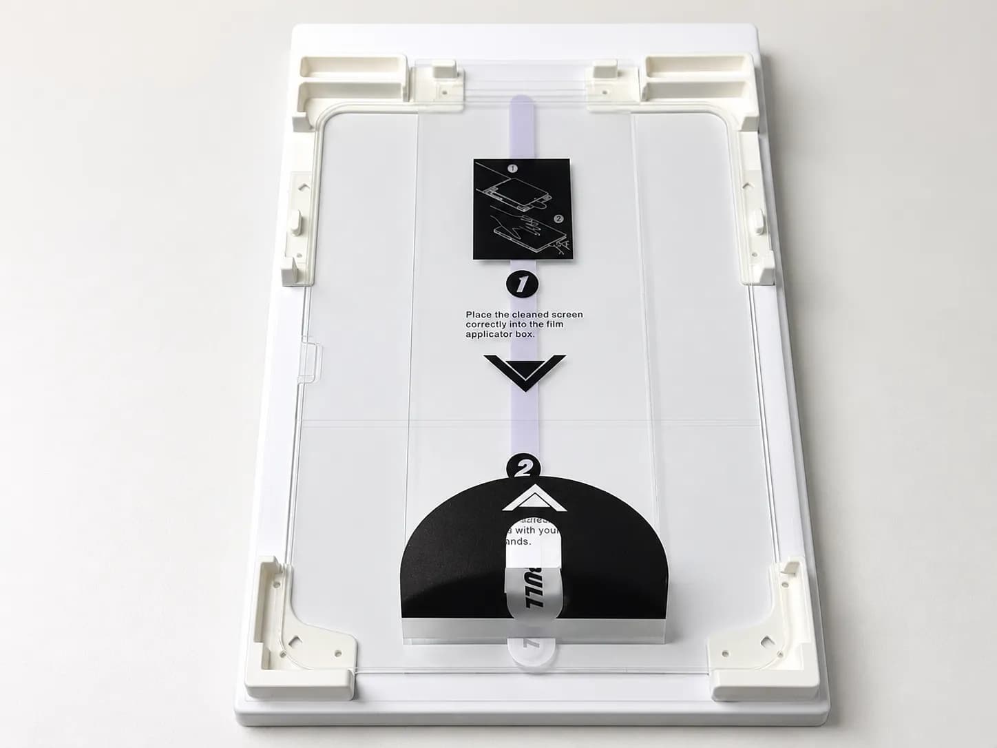 گلس آیپد ایر 8 | 13 اینچ | 2026 | M4 | نصب آسان با قالب | مدل Magic Box برند Magic Box — تصویر ۴