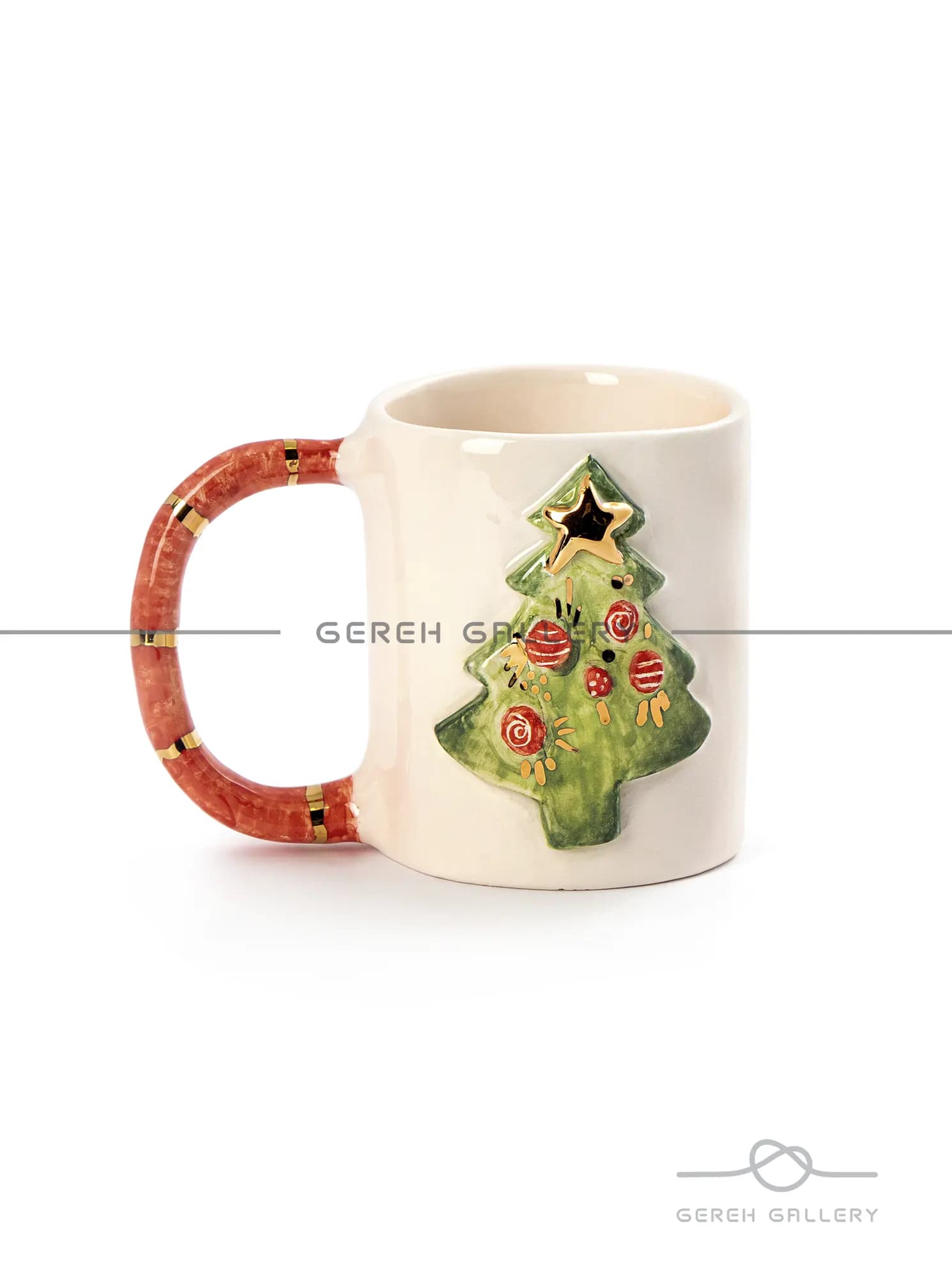 ماگ دست ساز کریسمس