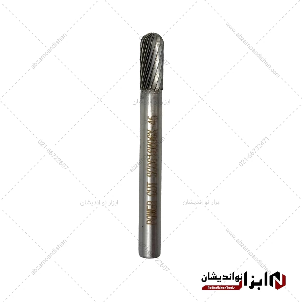 فرز فرم تک ‌شیار استوانه سرگرد SC سایز 6 | پاور کات