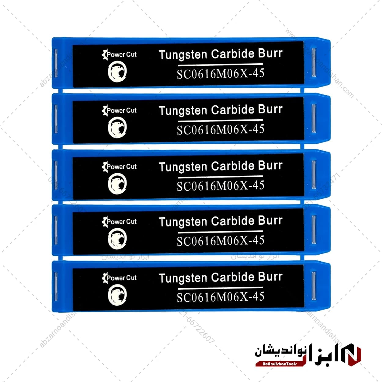 فرز فرم تک ‌شیار استوانه سرگرد SC سایز 6 | پاور کات — تصویر ۳