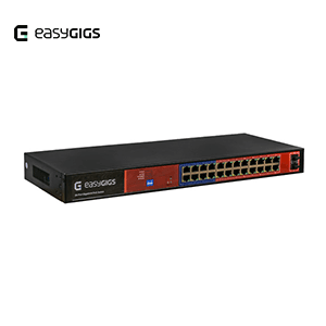SWU-1401-26GPS EASY GIGS سوییچ 24 پورت PoE ایزی‌گیگز — تصویر ۲