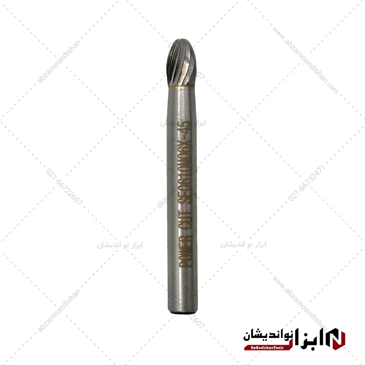 فرز فرم تک ‌شیار بیضی SE سایز 6 | پاور کات