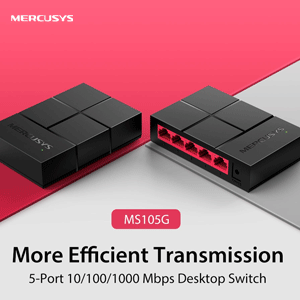 MS105G سوییچ 5 پورت 10/100/1000 مرکوسیس — تصویر ۴
