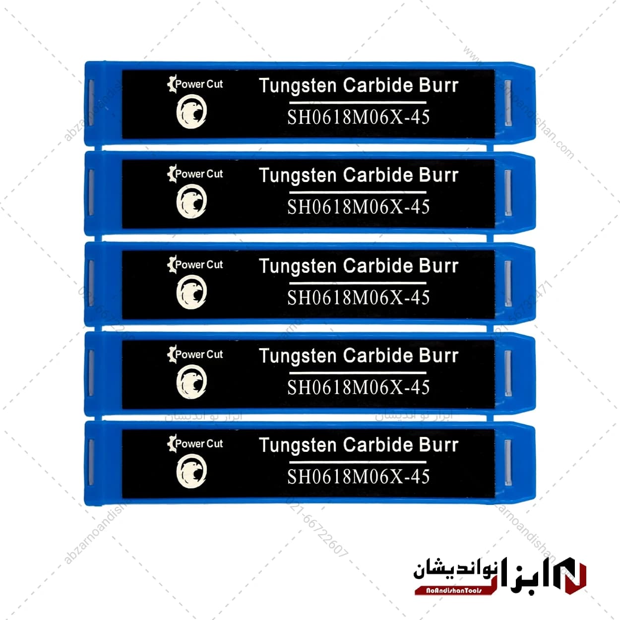 فرز فرم تک شیار تخم مرغی SH سایز 6 | پاور کات — تصویر ۳