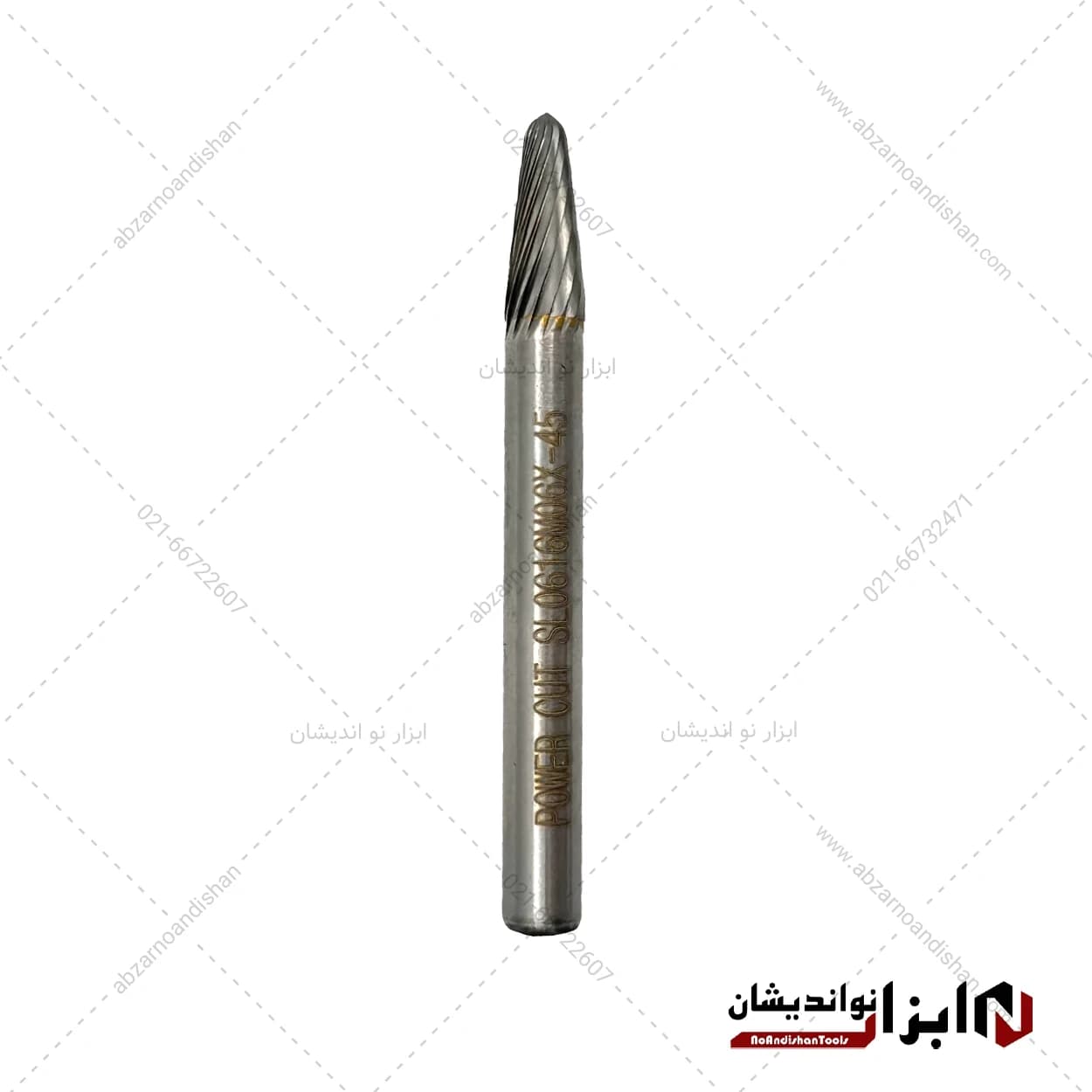 فرز فرم تک ‌شیار کله قندی کار گیر بلند SL سایز 6 | پاور کات
