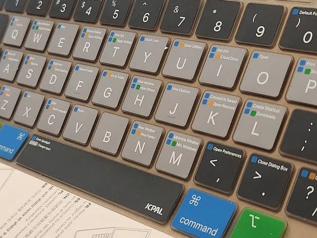 کاور کیبورد مک بوک پرو 14.2 اینچ مدل VerSkin MacOS Shortcut برند جی سی پال — تصویر ۲