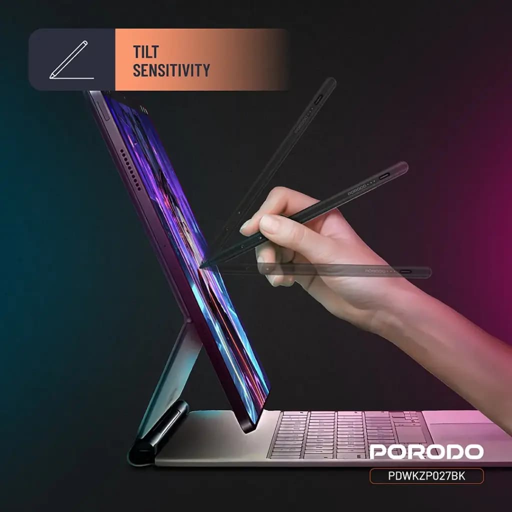 قلم لمسی مغناطیسی آیپد مدل Magnetic Stylus iPad Pen برند پورودو — تصویر ۷