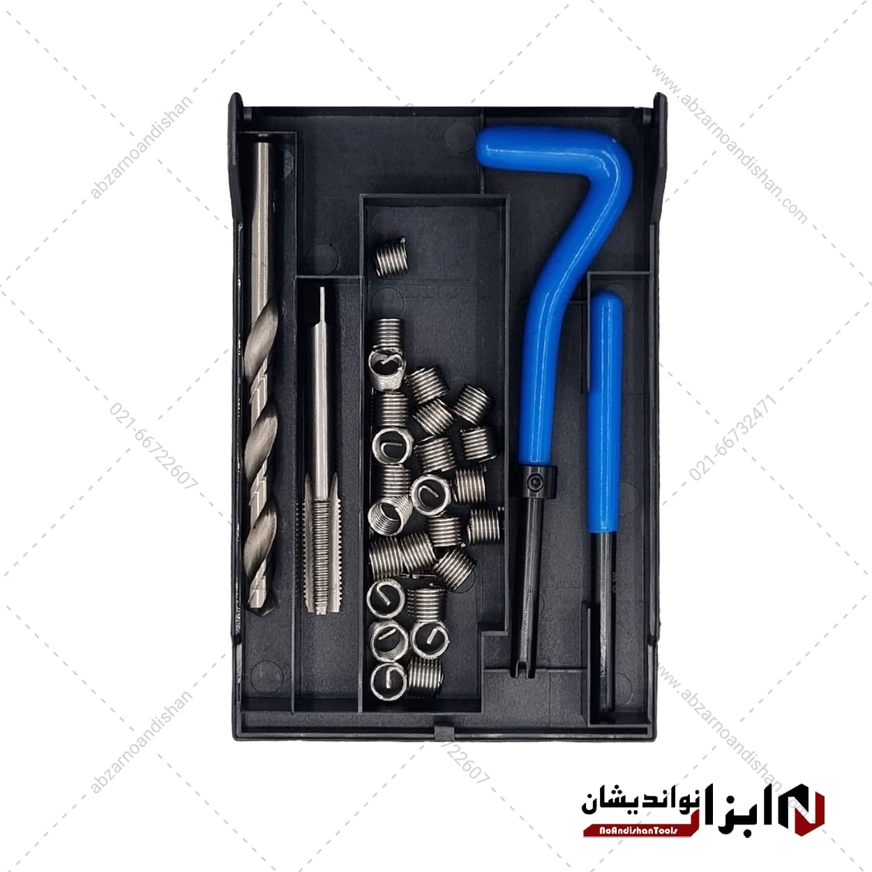 کیت هلی‌ کویل M3x0.5 یوروکویل | EUROCOIL Helicoil Kit — تصویر ۲