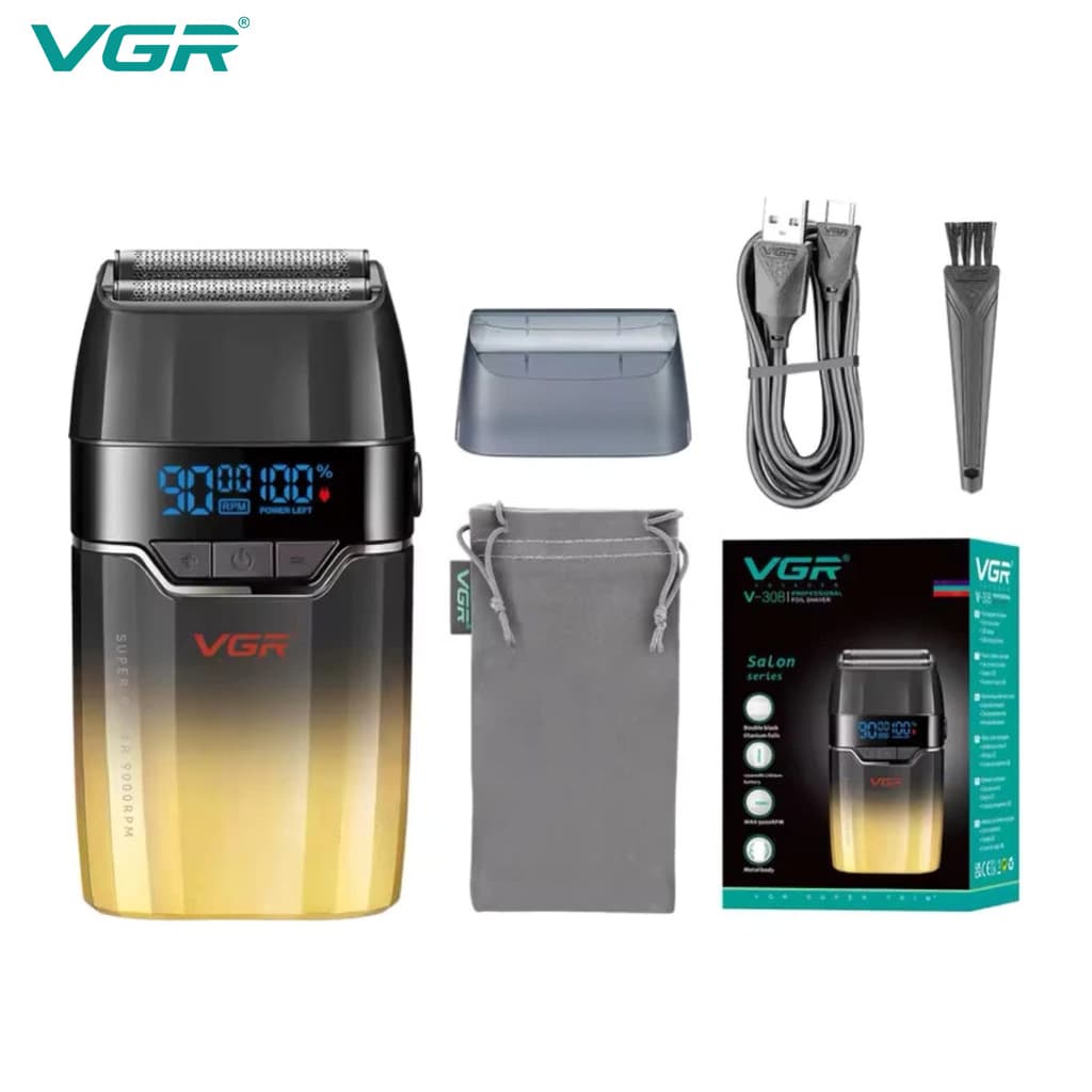 شیور توربو دار وی جی آر VGR V-308 مشکی طلایی