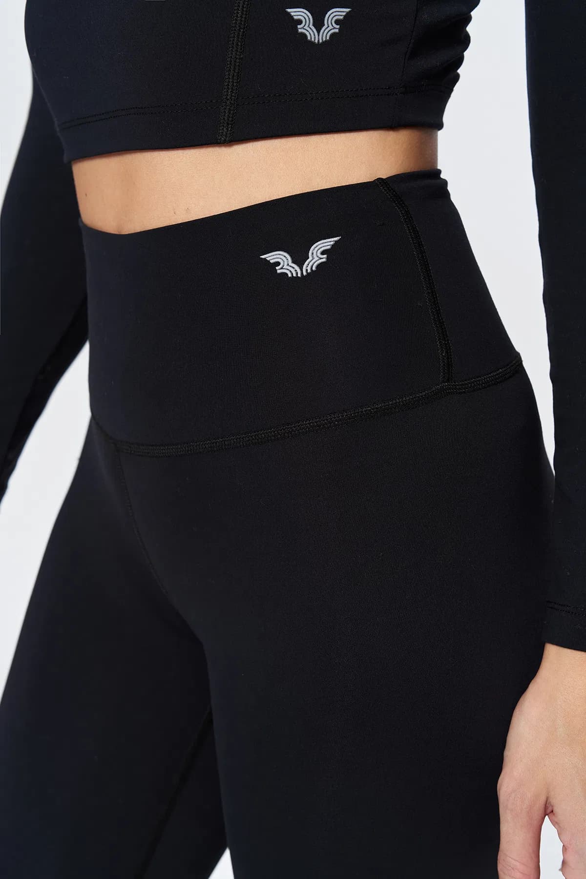 لگ ورزشی زنانه بیلسی 9819 -کمر پهن- مشکی — تصویر ۶