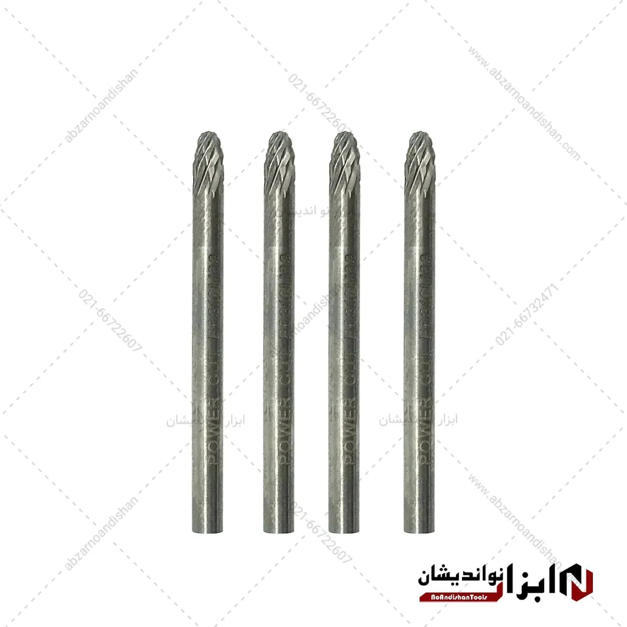 فرز فرم مینیاتوری مدل بیضی E سایز 3 دنباله 3 برند پاور کات