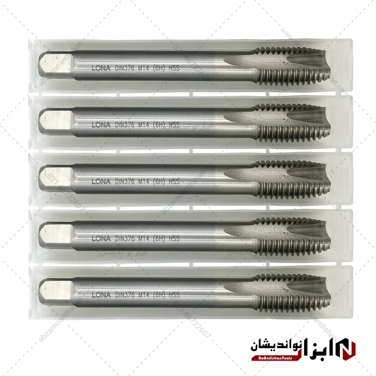 قلاویز ماشینی سایز M14X2 برند LONA — تصویر ۳