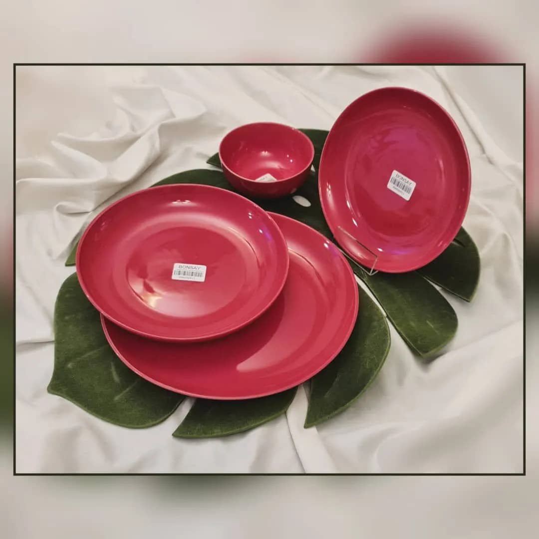 سرویس چینی یک نفره رنگی بونسای — تصویر ۷